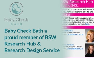 Baby Check Bath a proud member of BSW Research Hub & Research Design Service
